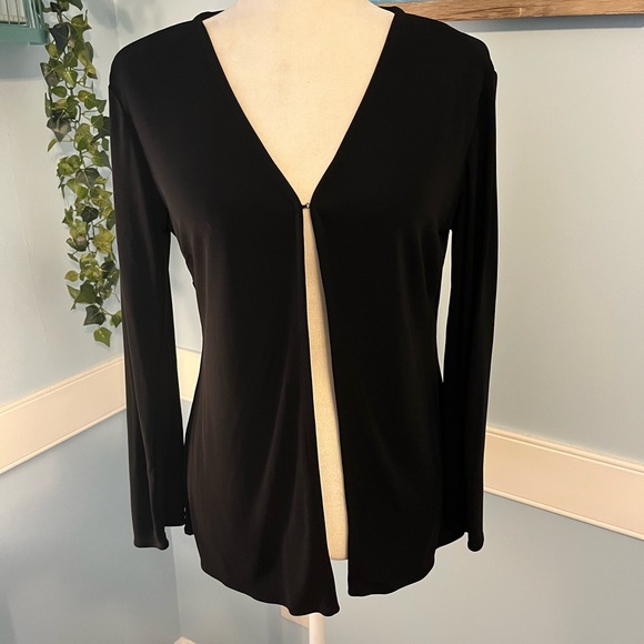 Morgan Taylor Studio Elegant Black Cardigan - Picture 1 of 7